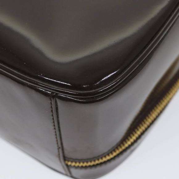 GUCCI Hand Bag Enamel 2way Brown 001 270 0323 Auth 59717 - Picture 16 of 16